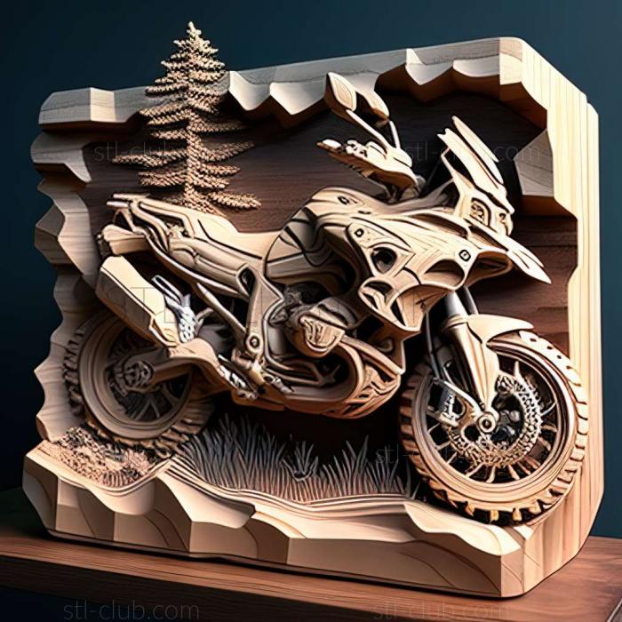 3D модель BMW R 1250 GS (STL)